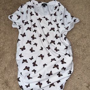 Butterfly Maternity shirt